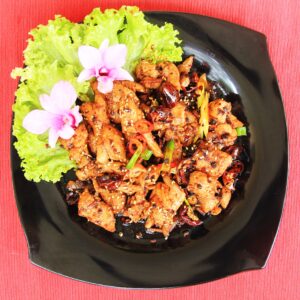 mala chicken/pork